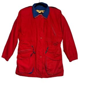 Vintage London Fog- Womens Colorblock Puffer Jacket